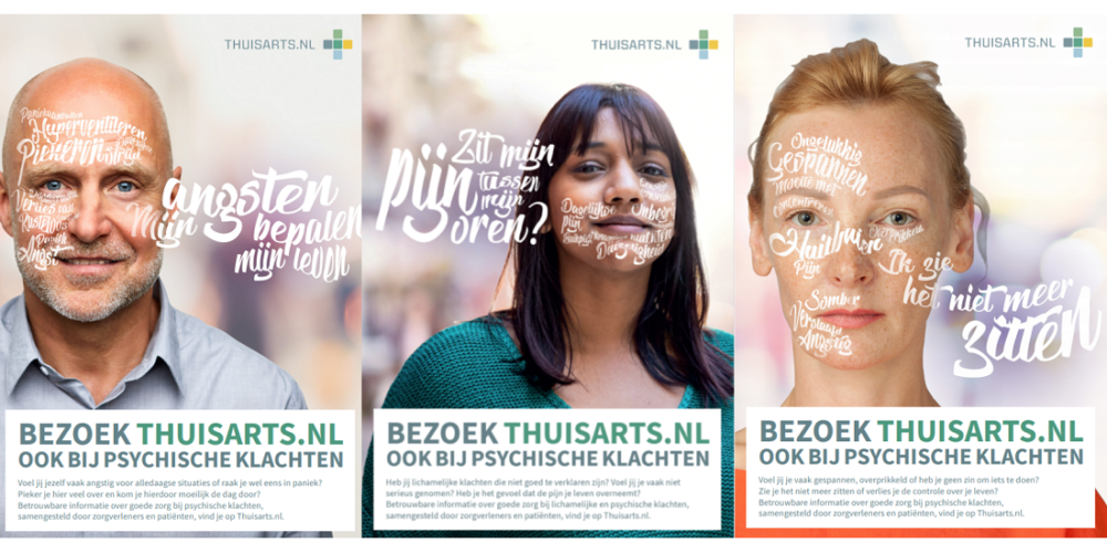 Posters Thuisarts.nl voor psychische klachten opnieuw beschikbaar