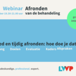 Gratis webinar ‘Afronden van de behandeling’