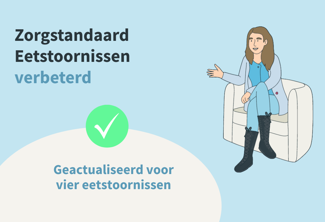 Zorgstandaard Eetstoornissen geactualiseerd voor vier eetstoornissen