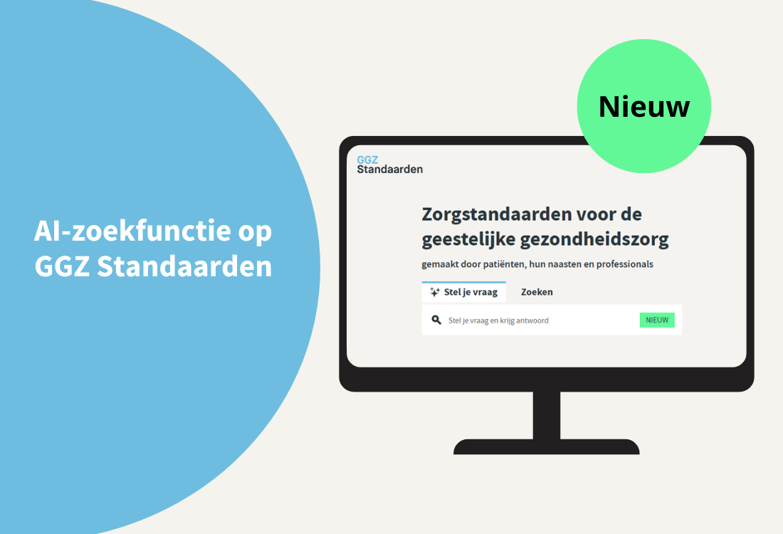 AI-zoekfunctie live op ggzstandaarden.nl